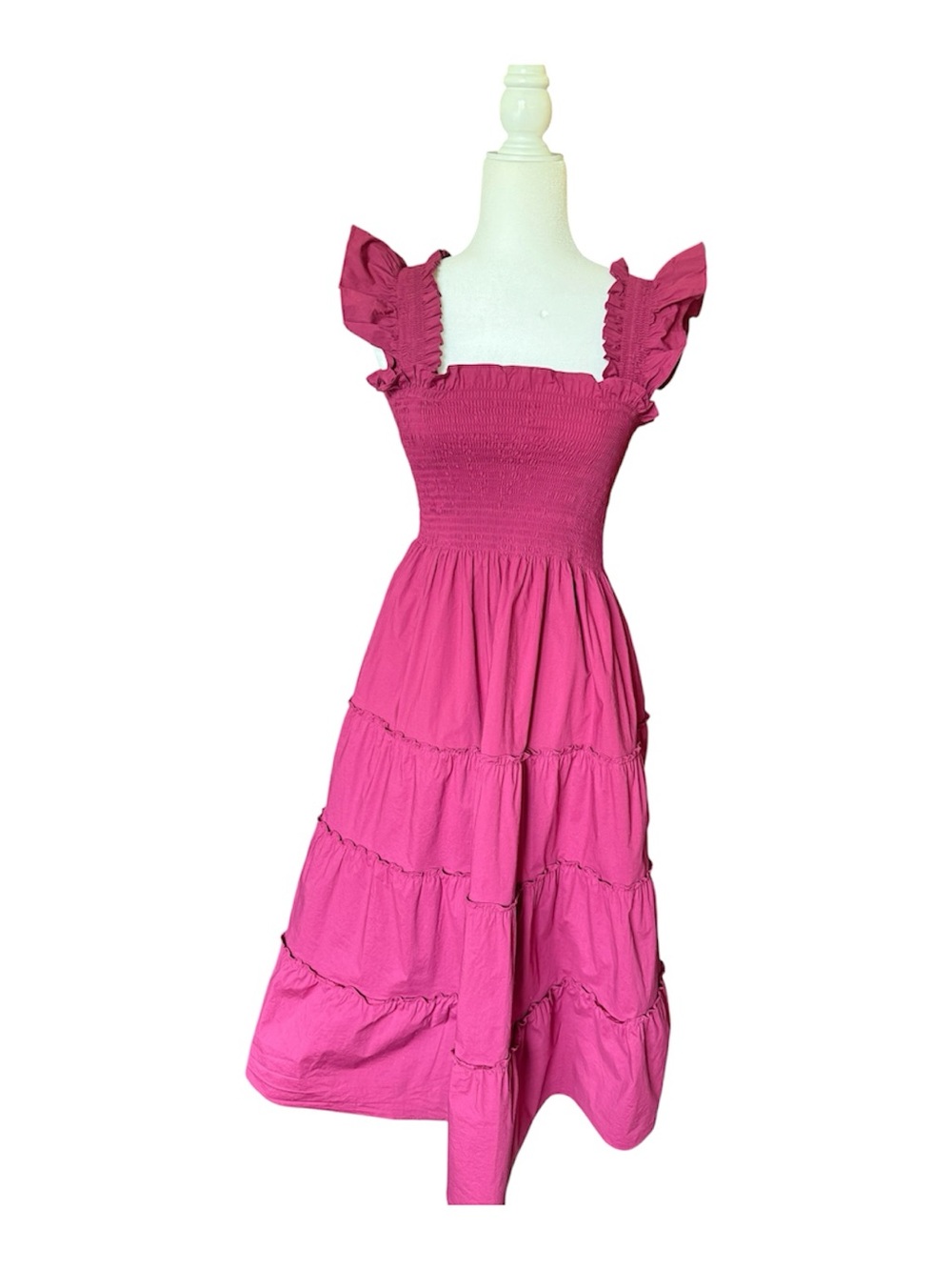 Hill House Ellie Nap Dress-XS Burgandy